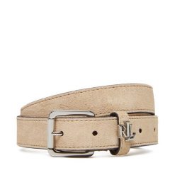 Pasek Damski LAUREN RALPH LAUREN. Brązowe paski Lauren Ralph Lauren, bez wzorów. Za 419.99 zł.