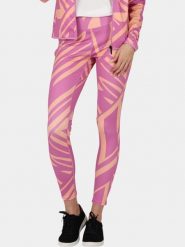 Legginsy Damskie Luhta Iskoinen. Brązowe legginsy Luhta, bez wzorów, z materiału, sportowe. Za 309.00 zł.