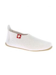 Living Kitzbühel Wełniane kapcie w kolorze białym rozmiar: 42. Białe kapcie Living Kitzbühel, bez wzorów, z materiału. Za 132.36 zł.