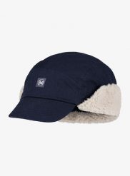 Czapka z daszkiem Buff Fall Line Cap. Niebieskie czapki z daszkiem Buff, bez wzorów, z bawełny. Za 219.90 zł.