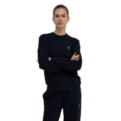 Bluza damska Hummel Pulse. Czarne bluzy bez kaptura Hummel, bez wzorów, bez kaptura. Za 233.50 zł.