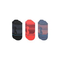 Skarpety biegowe Stance Cassette Light Tab 3 Pack. Czarne skarpetki Stance, bez wzorów. Za 182.99 zł.