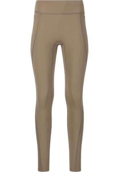 Damskie legginsy Athlecia Aliya V2. Brązowe legginsy Athlecia, bez wzorów, z elastanu. Za 239.50 zł.