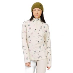 Damski polar 1/4 zip Protest Vessy. Czerwone bluzy z polaru Protest, bez wzorów, z polaru. Za 241.00 zł.