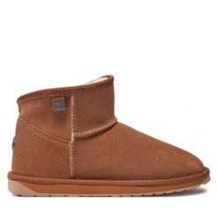 Śniegowce EMU Australia. Brązowe śniegowce Emu Australia, bez wzorów, bez zapięcia. Za 699.99 zł.