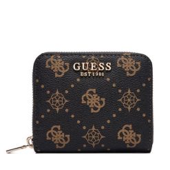 Portfel Guess. Brązowe portfele Guess, z aplikacjami. Za 214.99 zł.