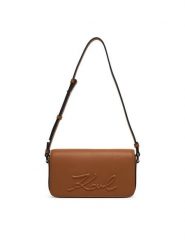 KARL LAGERFELD Torebka B2W30222 Brązowy. Brązowe torebki klasyczne KARL LAGERFELD, bez wzorów, ze skóry, bez dodatków. Za 649.99 zł.