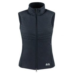 Damska kurtka bez rękawów B Vertigo Isabelle. Niebieskie kurtki B VERTIGO, l, bez wzorów, z materiału, eleganckie, bez kaptura. Za 309.00 zł.