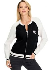 Heine Kurtka w kolorze czarno-białym rozmiar: 38. Czarne kurtki Heine, bez wzorów, bez kaptura. Za 78.99 zł.