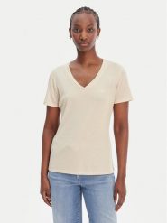 Liu Jo Sport T-Shirt TA6175 J3845 Écru Regular Fit. T-shirty sportowe Liu Jo Sport, m, bez wzorów, z wiskozy, bez ramiączek. Za 259.99 zł.