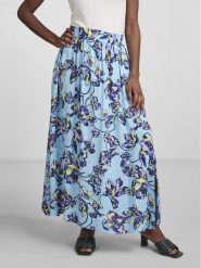YAS Spódnica maxi 26026340 Niebieski Regular Fit. Niebieskie spódnice YAS, s, bez wzorów, z wiskozy, maxi. Za 269.99 zł.
