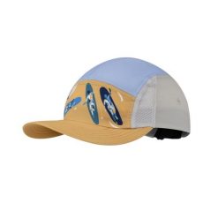 Czapka z daszkiem BUFF 5 PANEL GO CAP LUVI GLORY. Żółte czapki z daszkiem Buff, bez wzorów, z materiału, eleganckie. Za 149.99 zł.