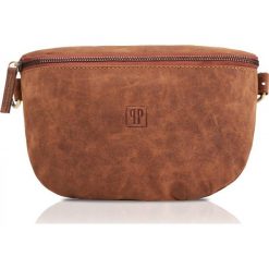 Saszetka skórzana PAOLO PERUZZI j. brązowa T-36-LB. Brązowe nerki i saszetki PAOLO PERUZZI, bez wzorów, z materiału, klasyczne, bez dodatków. Za 139.99 zł.