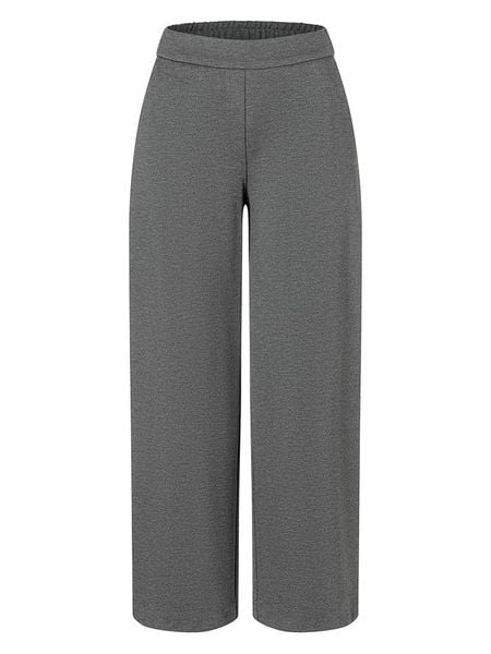 MAC Spodnie "Chiara" w kolorze antracytowym rozmiar: 38. Czarne spodnie materiałowe MAC, bez wzorów, z materiału, z podwyższonym stanem. Za 195.99 zł.