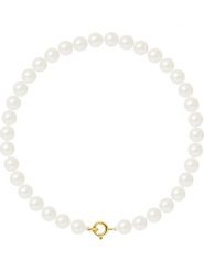 Mitzuko Bransoletka z pereł w kolorze białym rozmiar: onesize. Białe bransoletki Mitzuko, z perłą, złote. Za 404.99 zł.