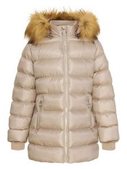 HULABALU Parka "Kursk" w kolorze beżowym rozmiar: 146/152. Brązowe płaszcze HULABALU, bez wzorów, bez kaptura. Za 269.75 zł.