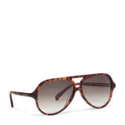 Okulary przeciwsłoneczne GINO ROSSI. Brązowe okulary przeciwsłoneczne Gino Rossi, bez wzorów. Za 124.99 zł.