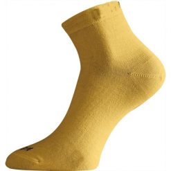 Skarpety merino WAS. Brązowe skarpetki LASTING, bez wzorów, z elastanu. Za 90.10 zł.