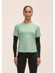 Damska Koszulka Sportowa Casall Essential Tee Lekka do Fitnessu. Zielone t-shirty sportowe Casall, l, bez wzorów, z materiału, bez ramiączek, do biegania. Za 159.00 zł.