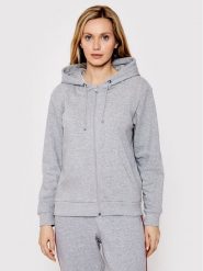 Brave Soul Bluza LSS-69AMALI Szary Regular Fit. Szare bluzy Brave Soul, xs, bez wzorów, z bawełny, bez ramiączek, bez kaptura. Za 39.99 zł.