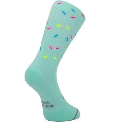 TOKYO GREEN - SKARPETKI ULICZNE. Zielone skarpetki SPORCKS, bez wzorów, z bawełny. Za 122.00 zł.
