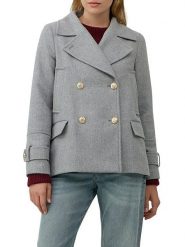 S.Oliver Kurtka przejściowa w kolorze szarym rozmiar: 46. Szare kurtki S.Oliver, s, bez wzorów, bez kaptura. Za 252.99 zł.