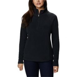 Bluza sportowa damska Columbia Glacial IV. Czarne bluzy bez kaptura Columbia, bez wzorów, bez kaptura, trekkingowe. Za 149.99 zł.