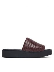 Vagabond Shoemakers Klapki Danya 6204-025-35 Brązowy. Brązowe klapki Vagabond Shoemakers, bez wzorów, ze skóry, bez obcasa, bez zapięcia. Za 519.99 zł.