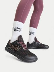 Reebok Buty na siłownię EOSK-NANO 2.0 100264004 Czarny. Czarne buty treningowe Reebok, bez wzorów, z materiału, bez zapięcia, na fitness i siłownię. Za 529.99 zł.