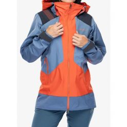 Kurtka przeciwdeszczowa damska La Sportiva Supercouloir GTX Pro Jkt. Czerwone kurtki La Sportiva, bez wzorów, bez kaptura. Za 2,288.99 zł.