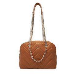 Torebka Nine West. Brązowe torebki klasyczne Nine West, bez wzorów, klasyczne, bez dodatków. Za 249.99 zł.