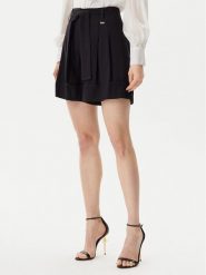 ARTIGLI Szorty materiałowe ACSH001805 Czarny Regular Fit. Czarne szorty Artigli, bez wzorów, z materiału. Za 239.99 zł.