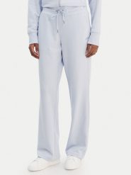 DKNY Sport Spodnie dresowe DP6P3794 Błękitny Regular Fit. Niebieskie spodnie dresowe DKNY Sport, bez wzorów, z bawełny. Za 309.99 zł.