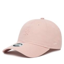 Czapka z daszkiem New Era. Czerwone czapki z daszkiem New Era, bez wzorów. Za 129.99 zł.
