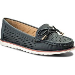 Mokasyny CLARA BARSON - WSD17127-2 Granatowy. Mokasyny marki Reserved. Za 69.99 zł.