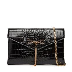 Torebka Elisabetta Franchi. Czarne torebki klasyczne Elisabetta Franchi, bez wzorów, klasyczne, bez dodatków. Za 1,479.00 zł.