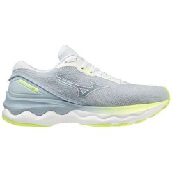 Buty do biegania damskie Mizuno Wave Skyrise 3. Białe buty do biegania Mizuno, bez wzorów, z materiału, bez zapięcia, do biegania, mizuno wave. Za 596.25 zł.