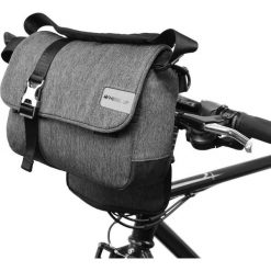 Sakwa Rowerowa Na Kierownicę Elegant 2W1 Wheel Up 4L Qr. Szare torebki klasyczne WHEEL UP, bez wzorów, sportowe, bez dodatków. Za 159.99 zł.
