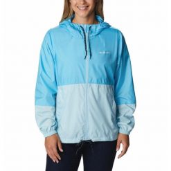 Kurtka Przejściowa Damska Columbia Flash Forward Windbreaker. Niebieskie kurtki Columbia, m, bez wzorów, sportowe, bez kaptura. Za 155.57 zł.