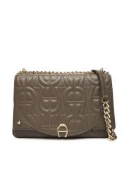 Aigner Torebka Diadora S 132053 Brązowy. Brązowe torebki klasyczne Aigner, bez wzorów, ze skóry, bez dodatków. Za 2,229.00 zł.