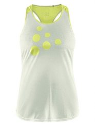 Craft Top sportowy "Eaze" w kolorze zielonym rozmiar: M. Zielone topy sportowe Craft, m, bez wzorów, z materiału, outdoorowe. Za 70.57 zł.