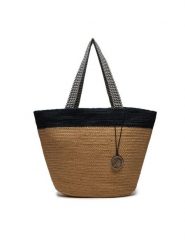 Nobo Torebka BAGX300-K015 Beżowy. Brązowe torebki klasyczne NOBO, bez wzorów, z tworzywa sztucznego, bez dodatków. Za 249.99 zł.
