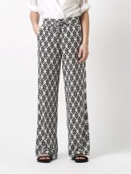 Rosner Spodnie w kolorze biało-czarnym rozmiar: W44/L32. Czarne spodnie materiałowe Rosner, bez wzorów, z materiału. Za 208.99 zł.