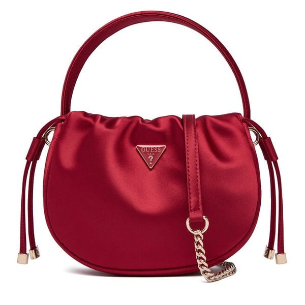 Torebka Guess. Czerwone torebki klasyczne Guess, z aplikacjami, bez dodatków. Za 589.99 zł.