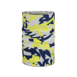 Chusta wielofunkcyjna Buff Original Eco Stretch - dovhin multi. Żółte chusty Buff, na zimę, bez wzorów, sportowe. Za 90.47 zł.