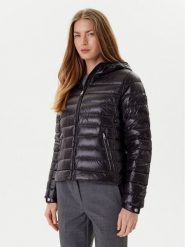 Tommy Hilfiger Kurtka puchowa WW0WW46788 Czarny Regular Fit. Czarne kurtki Tommy Hilfiger, xxl, bez wzorów, z puchu, bez kaptura. Za 629.99 zł.