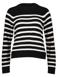 GAP Sweter w kolorze czarno-białym rozmiar: XXL. Czarne swetry GAP, xxl, bez wzorów, z bawełny, bez ramiączek. Za 66.00 zł.