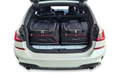 Torby Do Bagażnika Bmw 3 Touring Phev 2020+ 4Szt Kjust. Czarne torby podróżne KJUST, bez wzorów, z kauczuku. Za 1,218.00 zł.