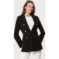Czarna Marynarka Polar. Bluzy z polaru marki Born2be. Za 129.99 zł.
