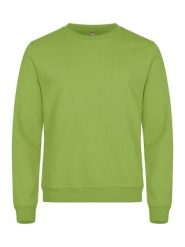 Clique Basic Roundneck uniseks bluza z okrągłym dekoltem – light green. Zielone bluzy CLIQUE, xl, bez wzorów, z bawełny, bez ramiączek, bez kaptura. Za 155.70 zł.